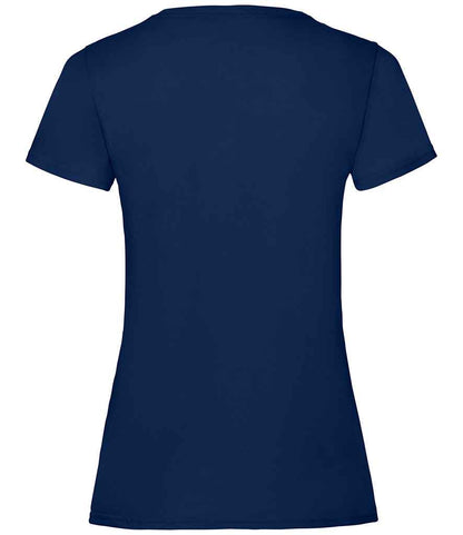 Fruit of the Loom Lady Fit Value T-Shirt - Navy (SS77)