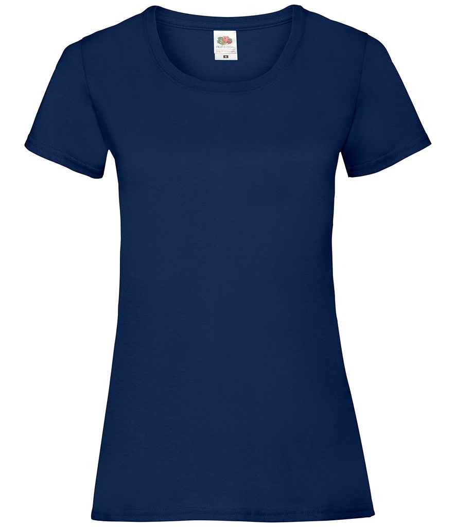 Fruit of the Loom Lady Fit Value T-Shirt - Navy (SS77)