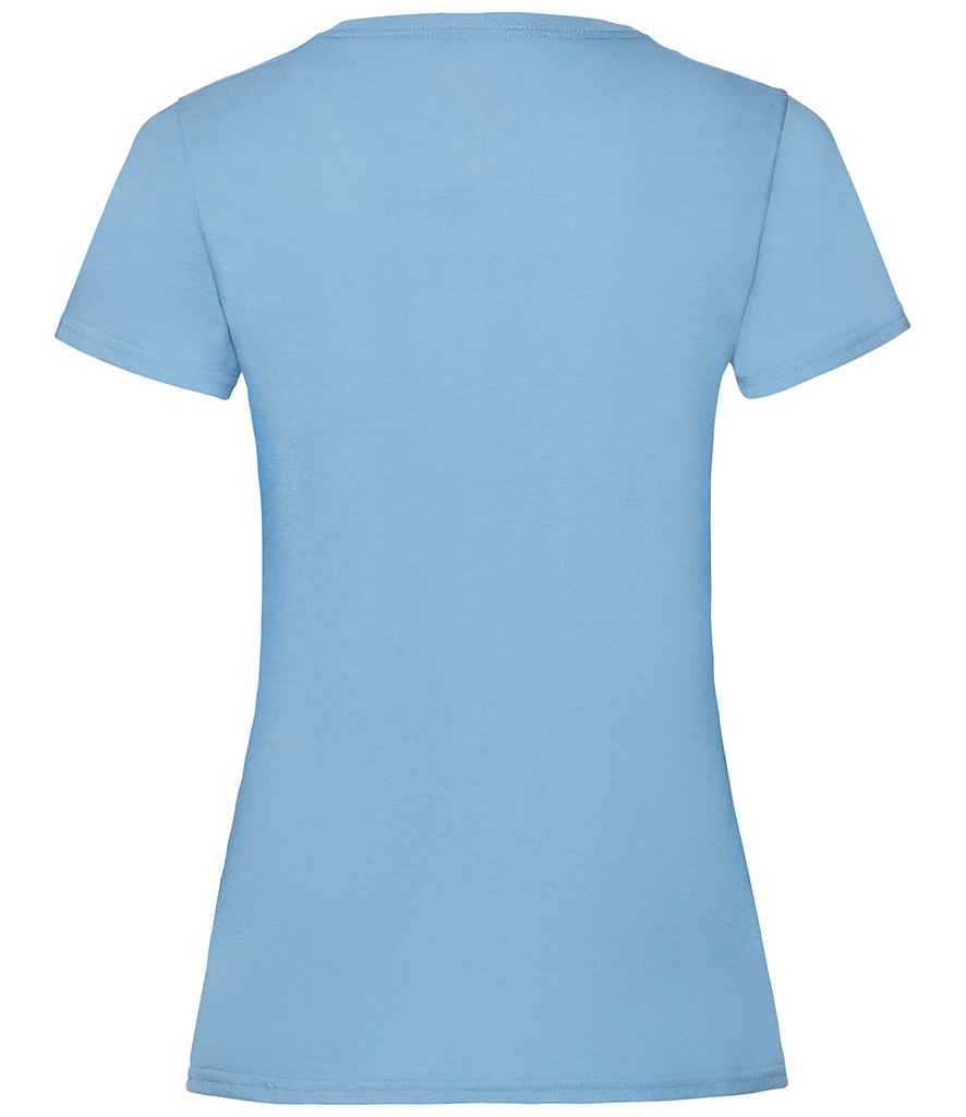 Fruit of the Loom Lady Fit Value T-Shirt - Sky Blue (SS77)
