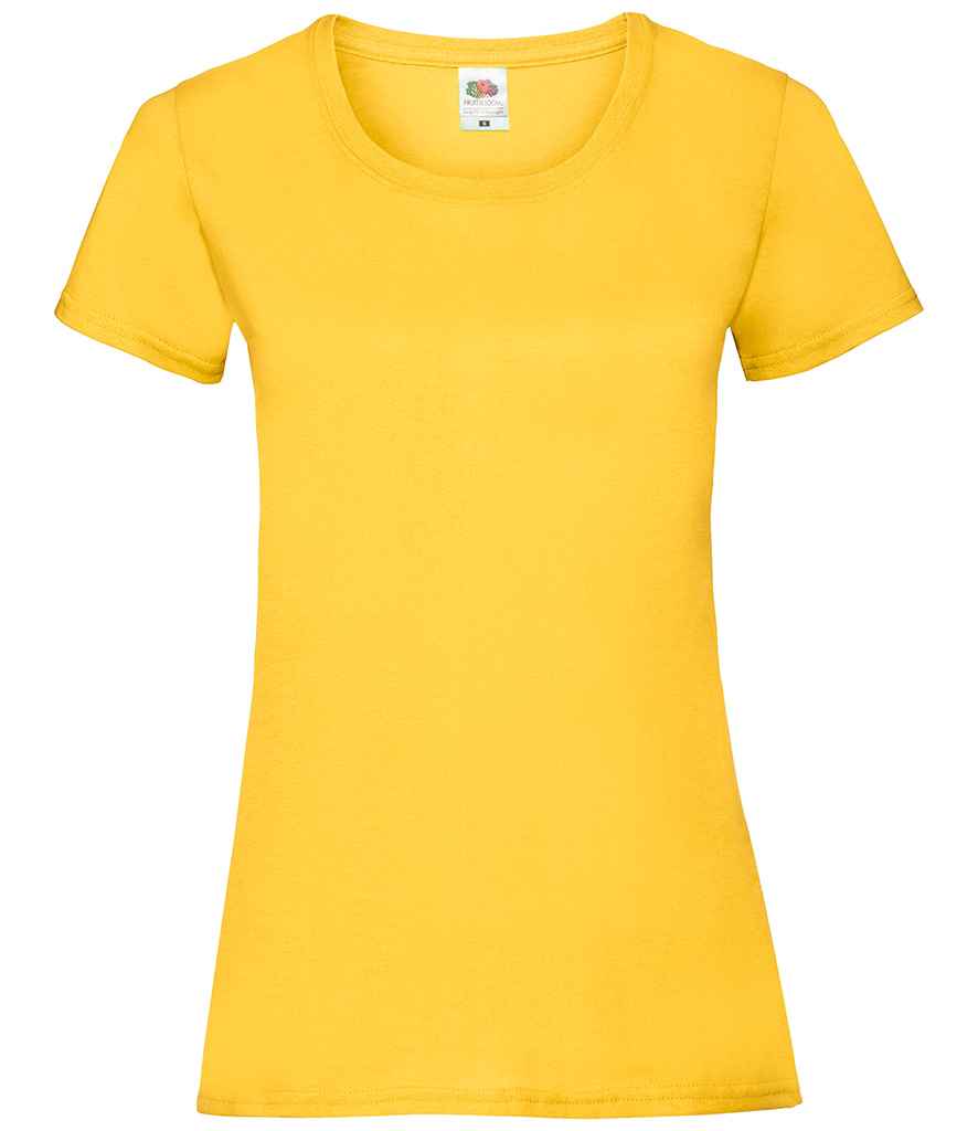 Fruit of the Loom Lady Fit Value T-Shirt - Sunflower (SS77)