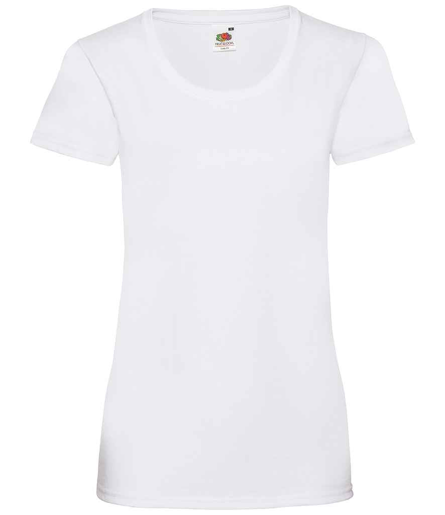 Fruit of the Loom Lady Fit Value T-Shirt - White (SS77)