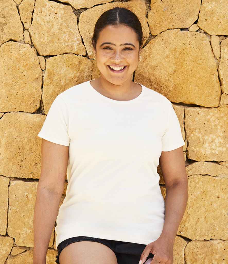 Fruit of the Loom Lady Fit Value T-Shirt - White (SS77)