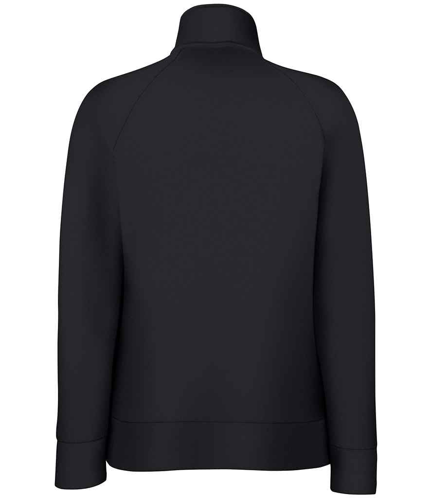 Fruit of the Loom Premium Lady Fit Sweat Jacket - Black (SS79)