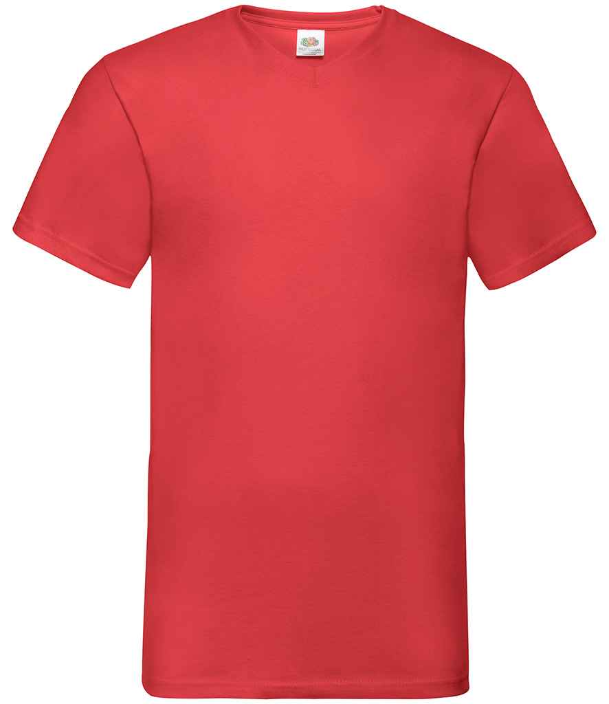 Fruit of the Loom Lady Fit Original T-Shirt - Red (SS712)