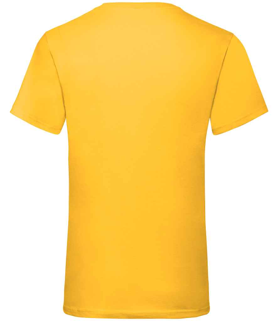 Fruit of the Loom V Neck Value T-Shirt - Sunflower (SS7)