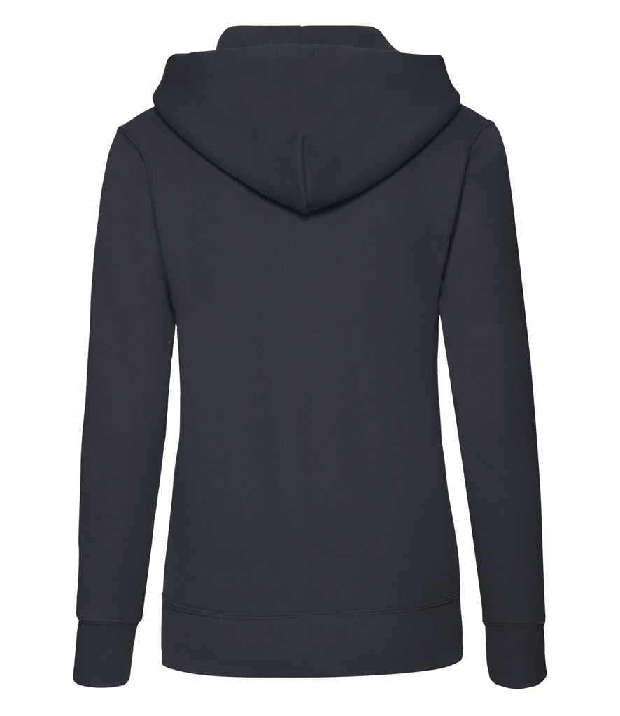 Fruit of the Loom Classic Lady Fit Hooded Sweatshirt - Deep Navy (SS801)