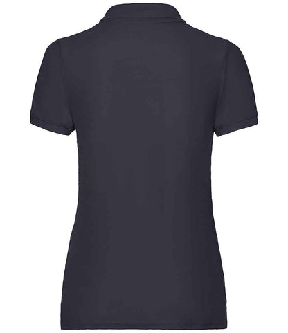 Fruit of the Loom Lady Fit Piqué Polo Shirt - Deep Navy (SS86)