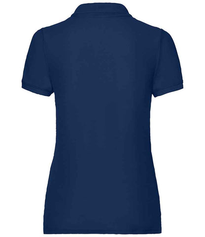 Fruit of the Loom Lady Fit Piqué Polo Shirt - Navy (SS86)