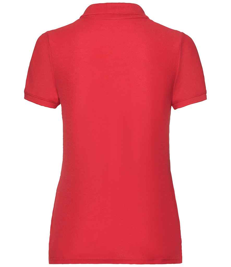 Fruit of the Loom Lady Fit Piqué Polo Shirt - Red (SS86)