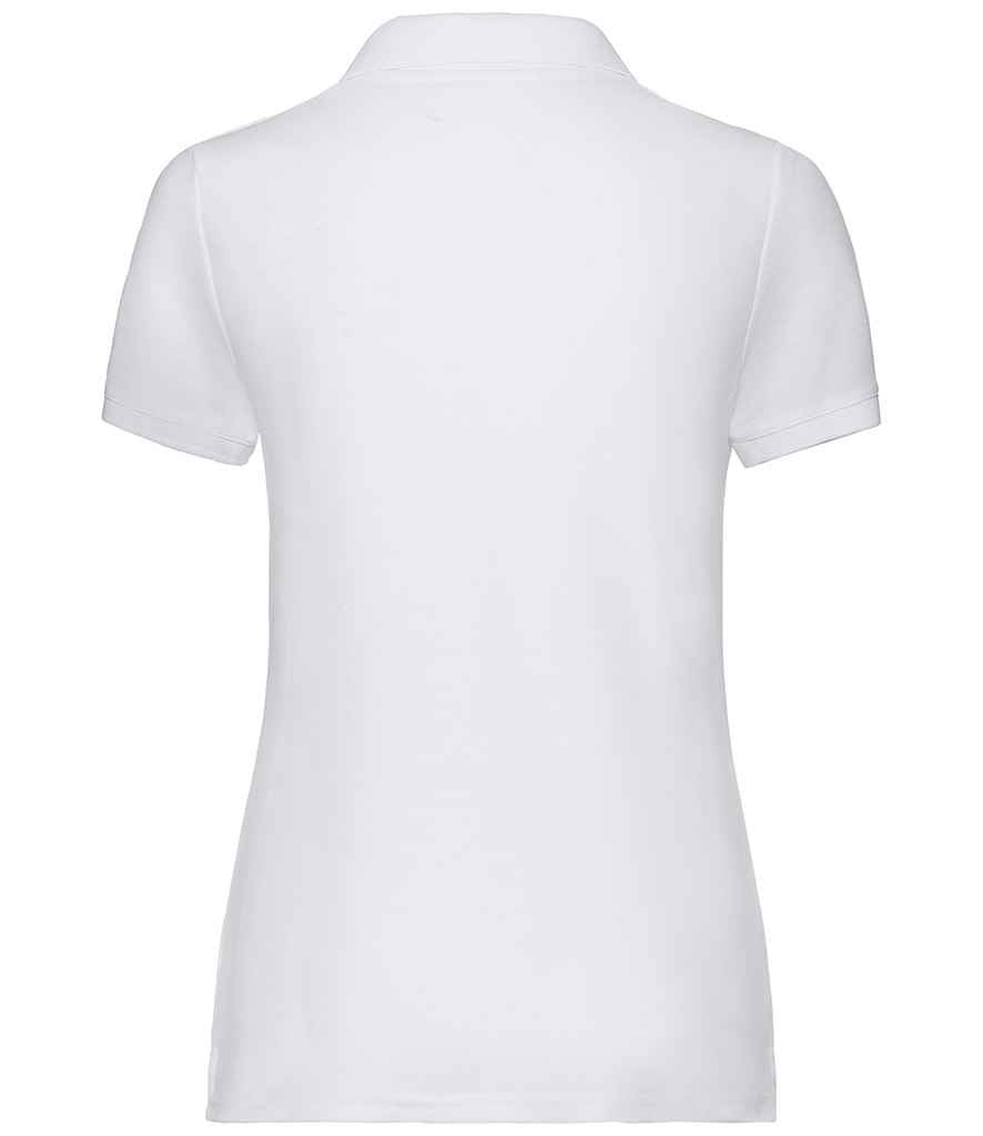 Fruit of the Loom Lady Fit Piqué Polo Shirt - White (SS86)