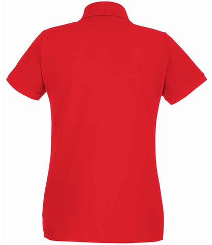 Fruit of the Loom Lady-Fit Premium Cotton Piqué Polo Shirt - Red (SS89)