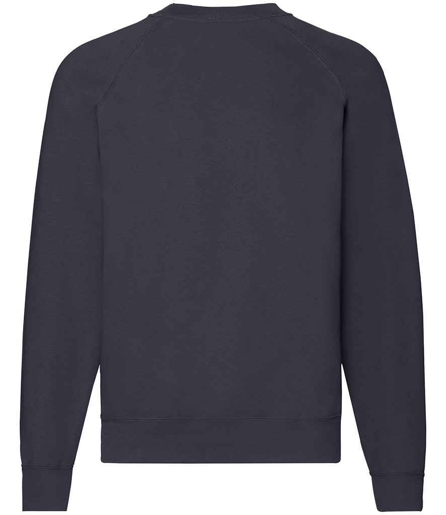 Fruit of the Loom Classic Raglan Sweatshirt - Deep Navy (SS8)