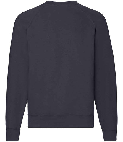 Fruit of the Loom Classic Raglan Sweatshirt - Deep Navy (SS8)