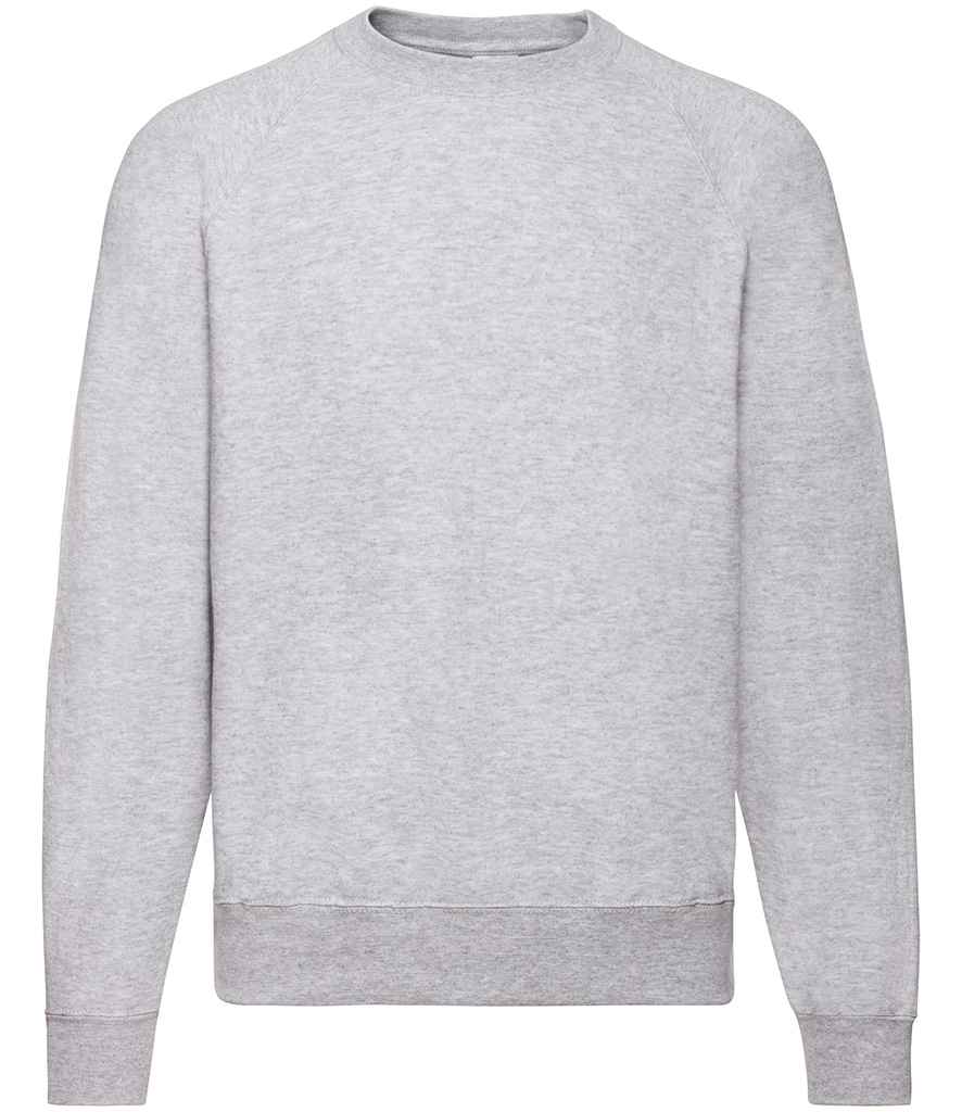 Fruit of the Loom Premium Lady Fit Zip Hooded Jacket - Heather Grey (SS82)