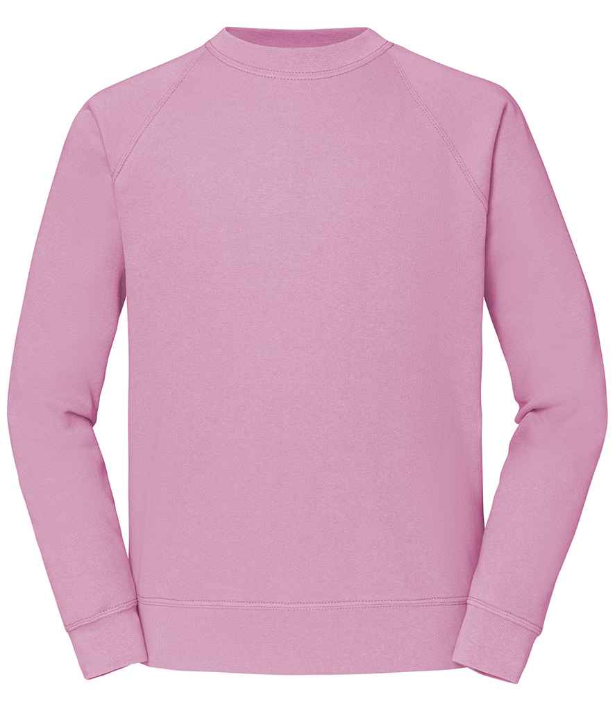 Fruit of the Loom Classic Raglan Sweatshirt - Light Pink (SS8)