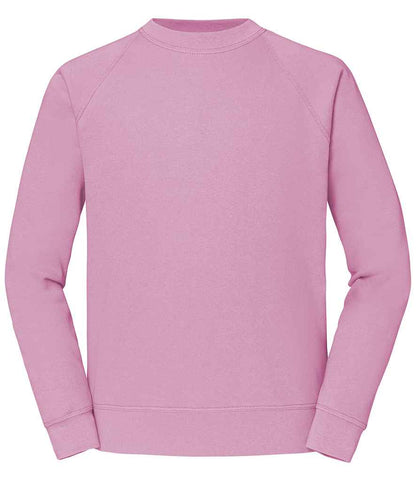 Fruit of the Loom Classic Raglan Sweatshirt - Light Pink (SS8)