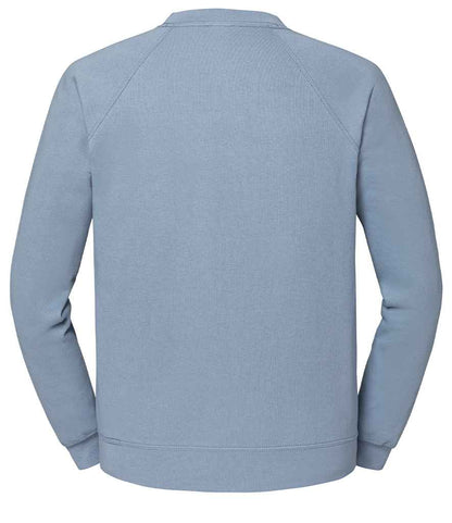 Fruit of the Loom Classic Raglan Sweatshirt - Mineral Blue (SS8)