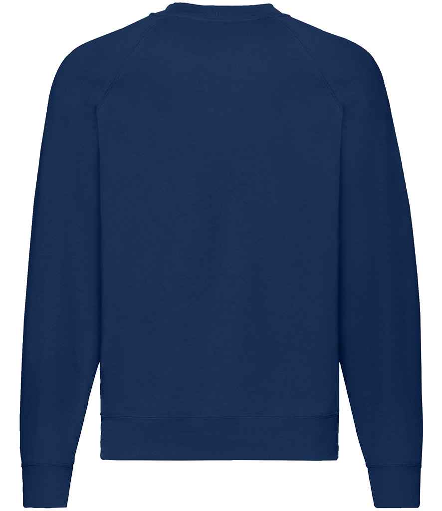 Fruit of the Loom Classic Raglan Sweatshirt - Navy (SS8)