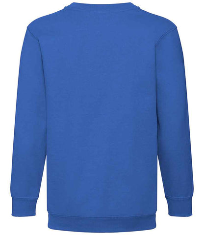 Fruit of the Loom Kids Classic Drop Shoulder Sweatshirt - Royal Blue (SS9B)