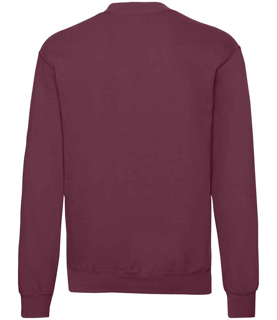 Fruit of the Loom Classic Drop Shoulder Sweatshirt - Burgundy (SS9)