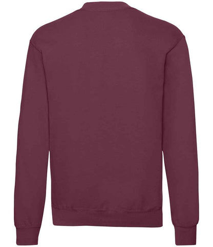 Fruit of the Loom Classic Drop Shoulder Sweatshirt - Burgundy (SS9)