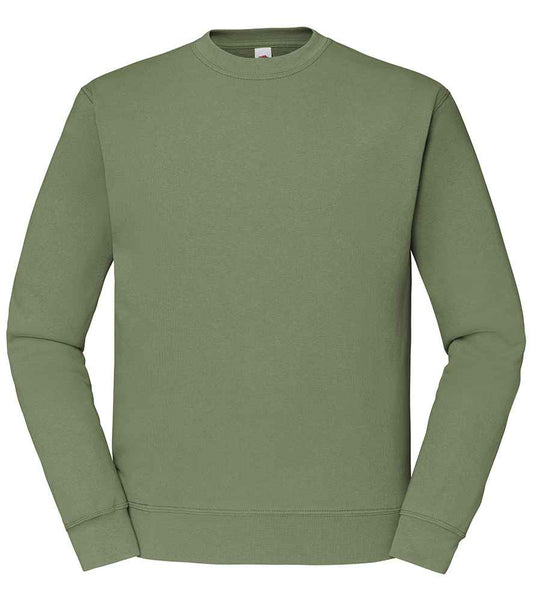 Fruit of the Loom Classic Drop Shoulder Sweatshirt - Classic Olive (SS9)