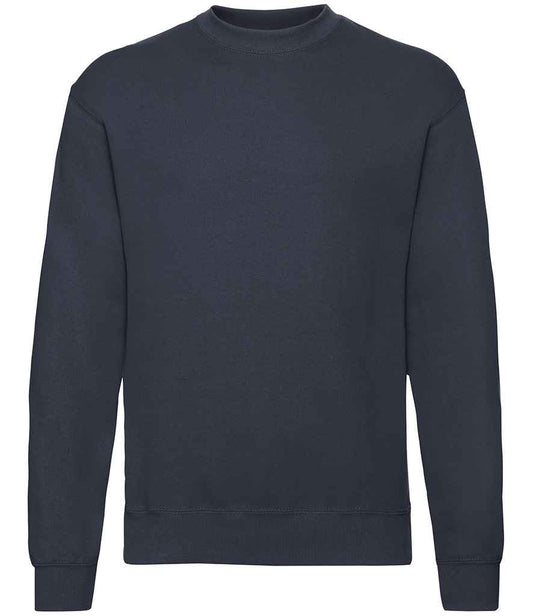 Fruit of the Loom Classic Drop Shoulder Sweatshirt - Deep Navy (SS9)