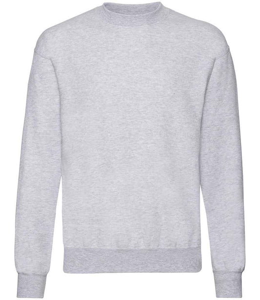 Fruit of the Loom Classic Drop Shoulder Sweatshirt - Heather Grey (SS9)