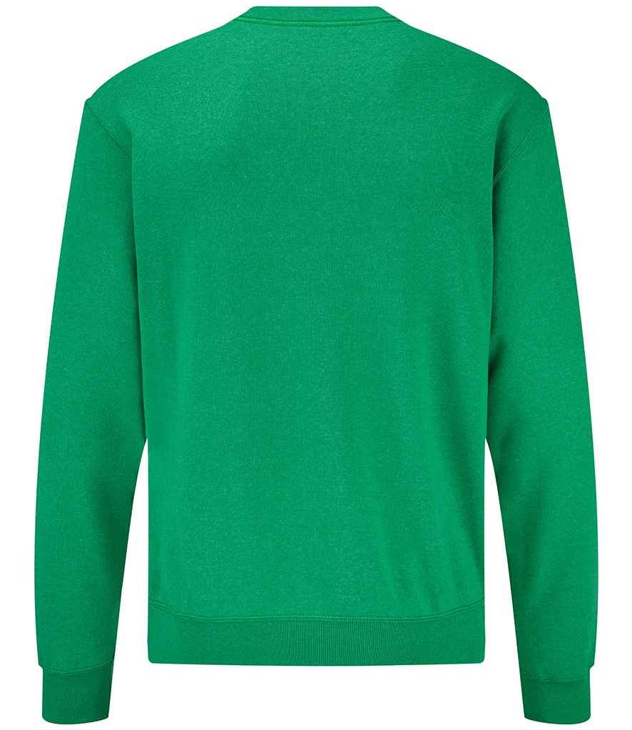 Fruit of the Loom Classic Drop Shoulder Sweatshirt - Heather Green (SS9)