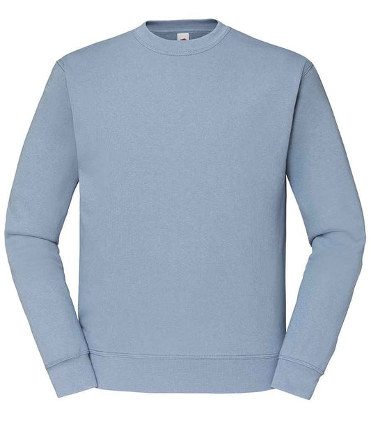 Fruit of the Loom Classic Drop Shoulder Sweatshirt - Mineral Blue (SS9)