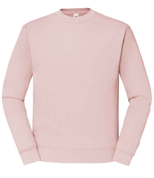 Fruit of the Loom Classic Drop Shoulder Sweatshirt - Powder Rose (SS9)