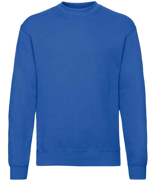Fruit of the Loom Classic Drop Shoulder Sweatshirt - Royal Blue (SS9)