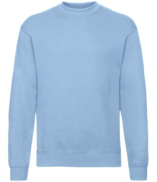 Fruit of the Loom Classic Drop Shoulder Sweatshirt - Sky Blue (SS9)
