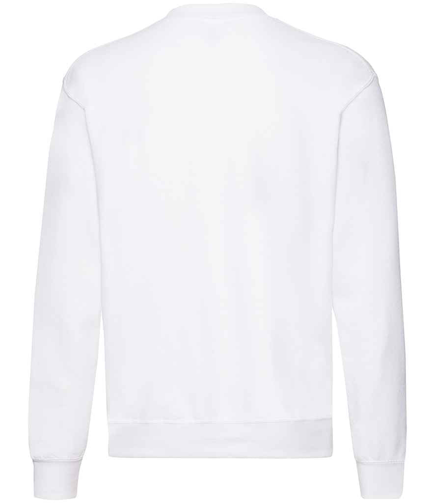 Fruit of the Loom Classic Drop Shoulder Sweatshirt - White (SS9)