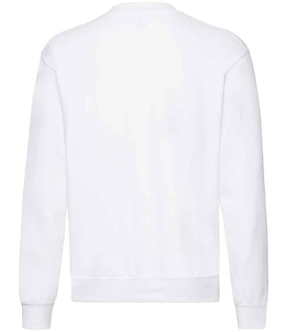 Fruit of the Loom Classic Drop Shoulder Sweatshirt - White (SS9)