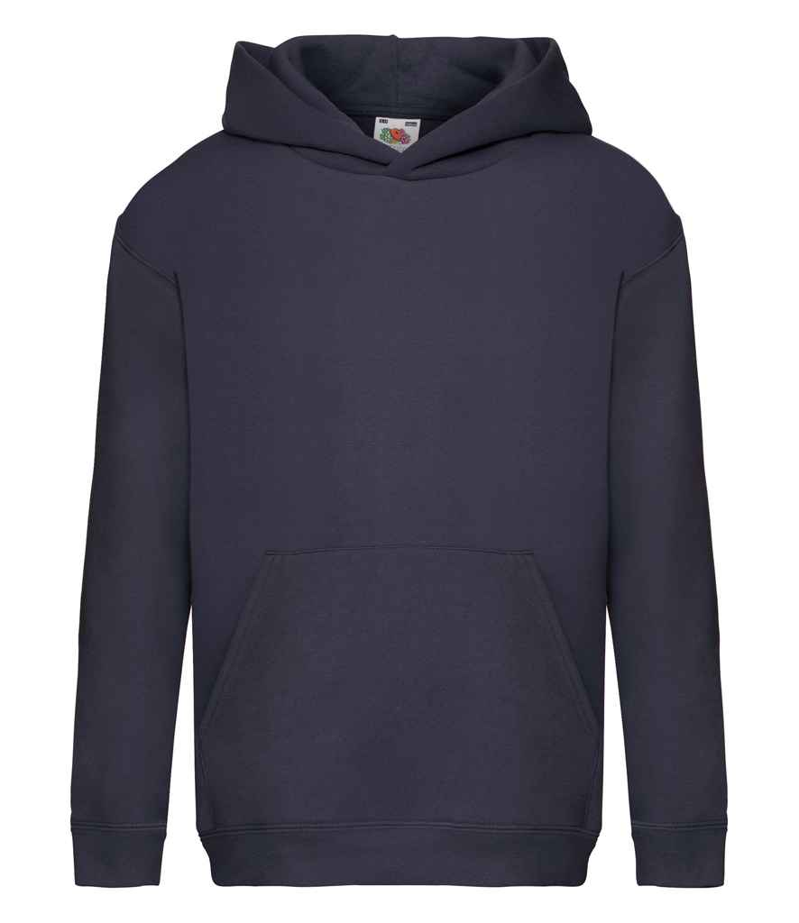 Fruit of the Loom Kids Premium Hooded Sweatshirt - Deep Navy (SSE14B)