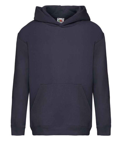 Fruit of the Loom Kids Premium Hooded Sweatshirt - Deep Navy (SSE14B)