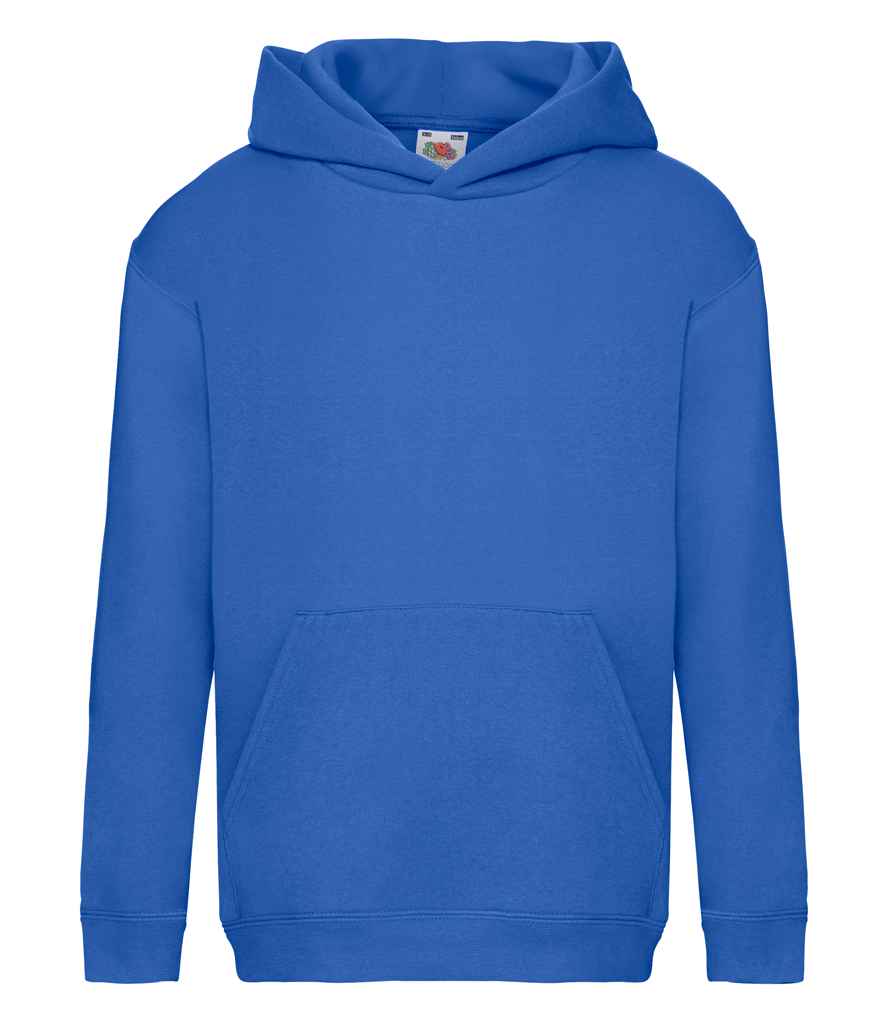Fruit of the Loom Kids Premium Hooded Sweatshirt - Royal Blue (SSE14B)