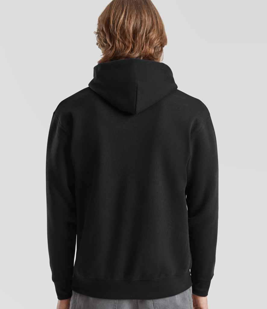 Fruit of the Loom Premium Hooded Sweatshirt - Black (SSE14)
