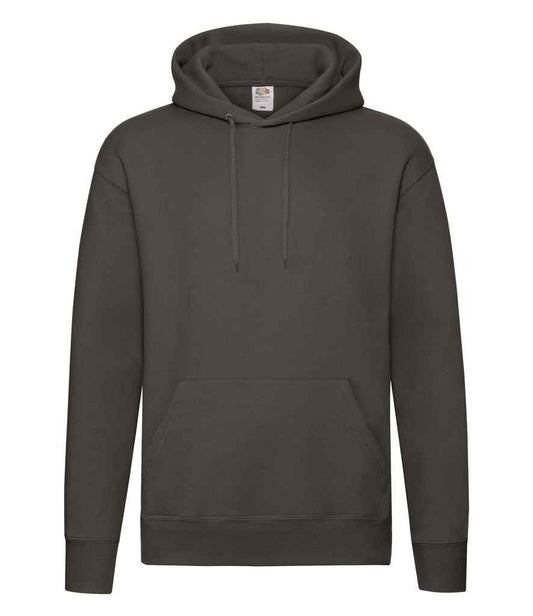 Fruit of the Loom Premium Hooded Sweatshirt - Charcoal (SSE14)