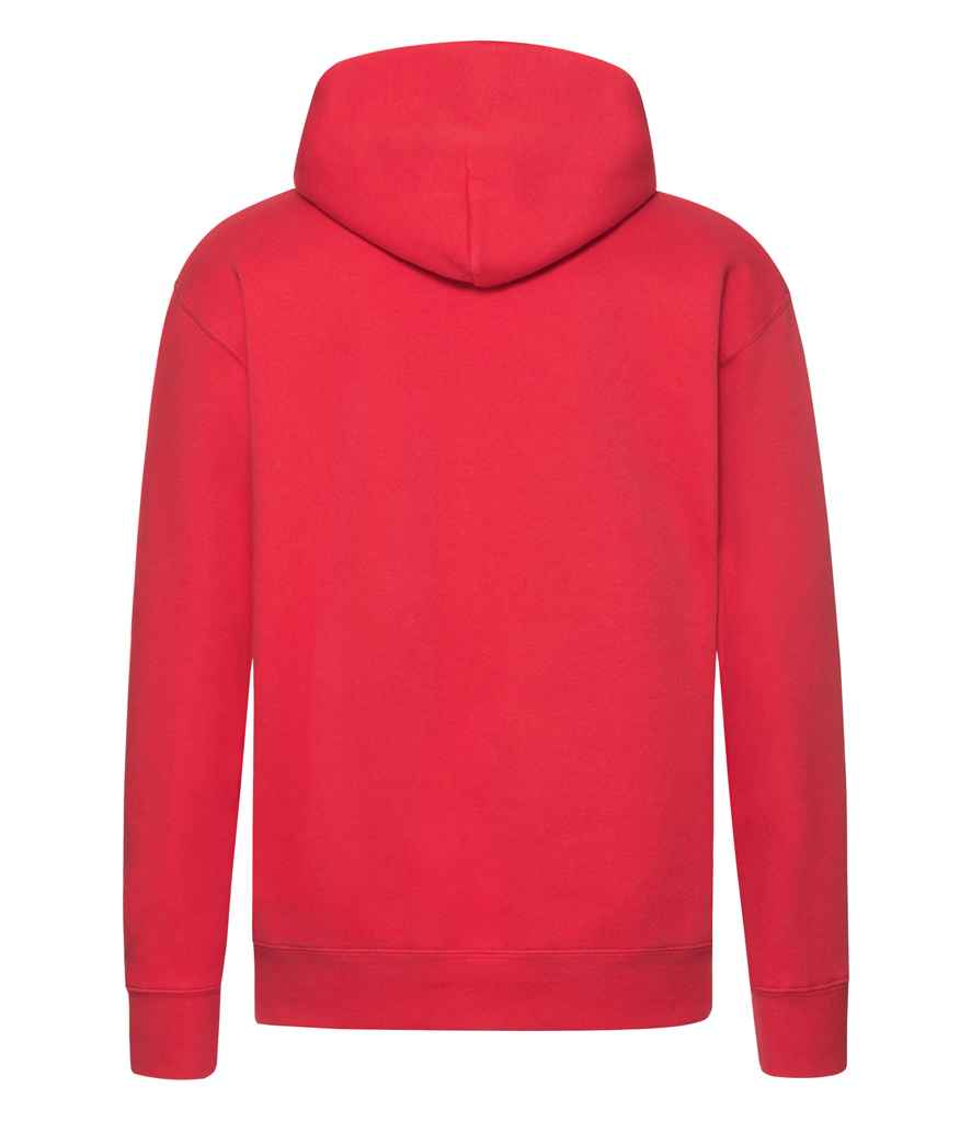 Fruit of the Loom Premium Hooded Sweatshirt - Red (SSE14)