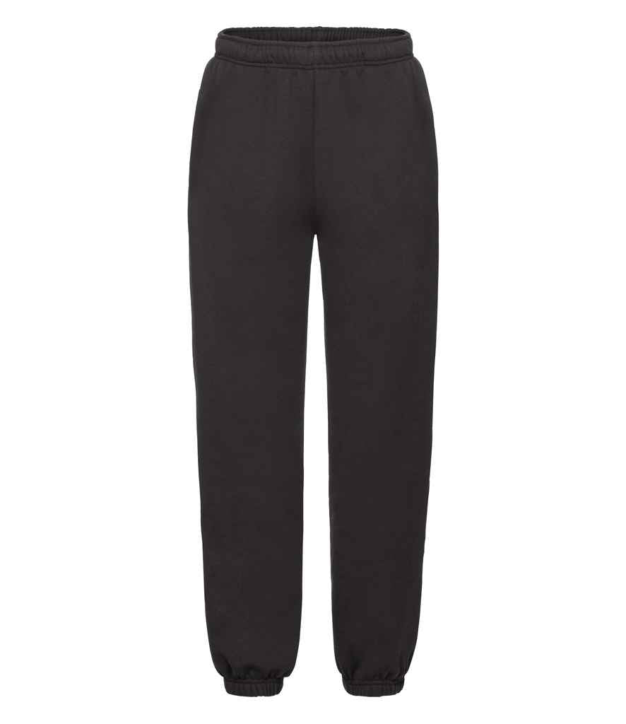 Fruit of the Loom Kids Premium Jog Pants - Black (SSE15B)