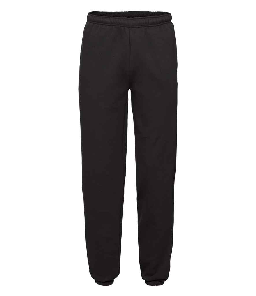Fruit of the Loom Premium Jog Pants - Black (SSE15)