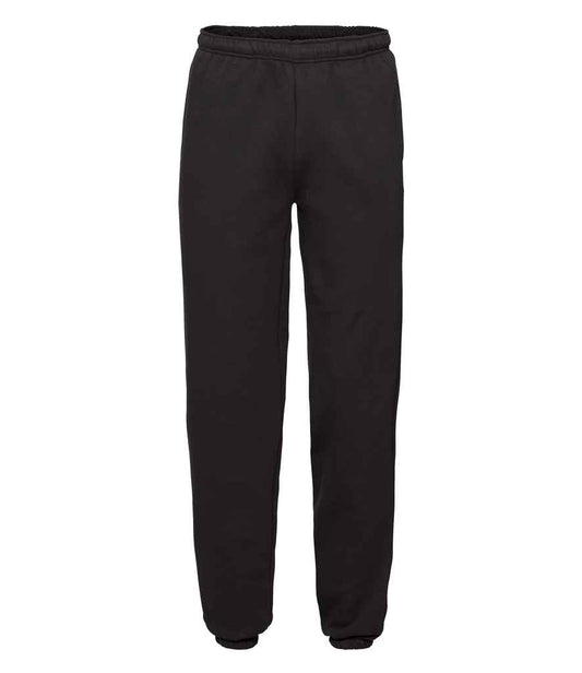 Fruit of the Loom Premium Jog Pants - Black (SSE15)