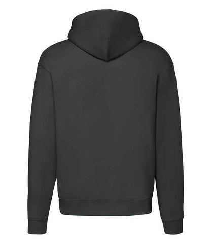 Fruit of the Loom Premium Zip Hooded Sweatshirt - Black (SSE16)