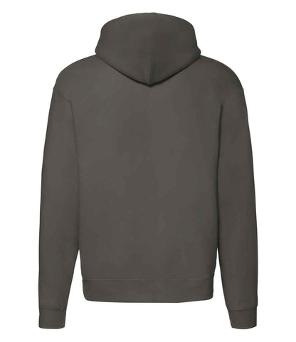 Fruit of the Loom Premium Zip Hooded Sweatshirt - Charcoal (SSE16)