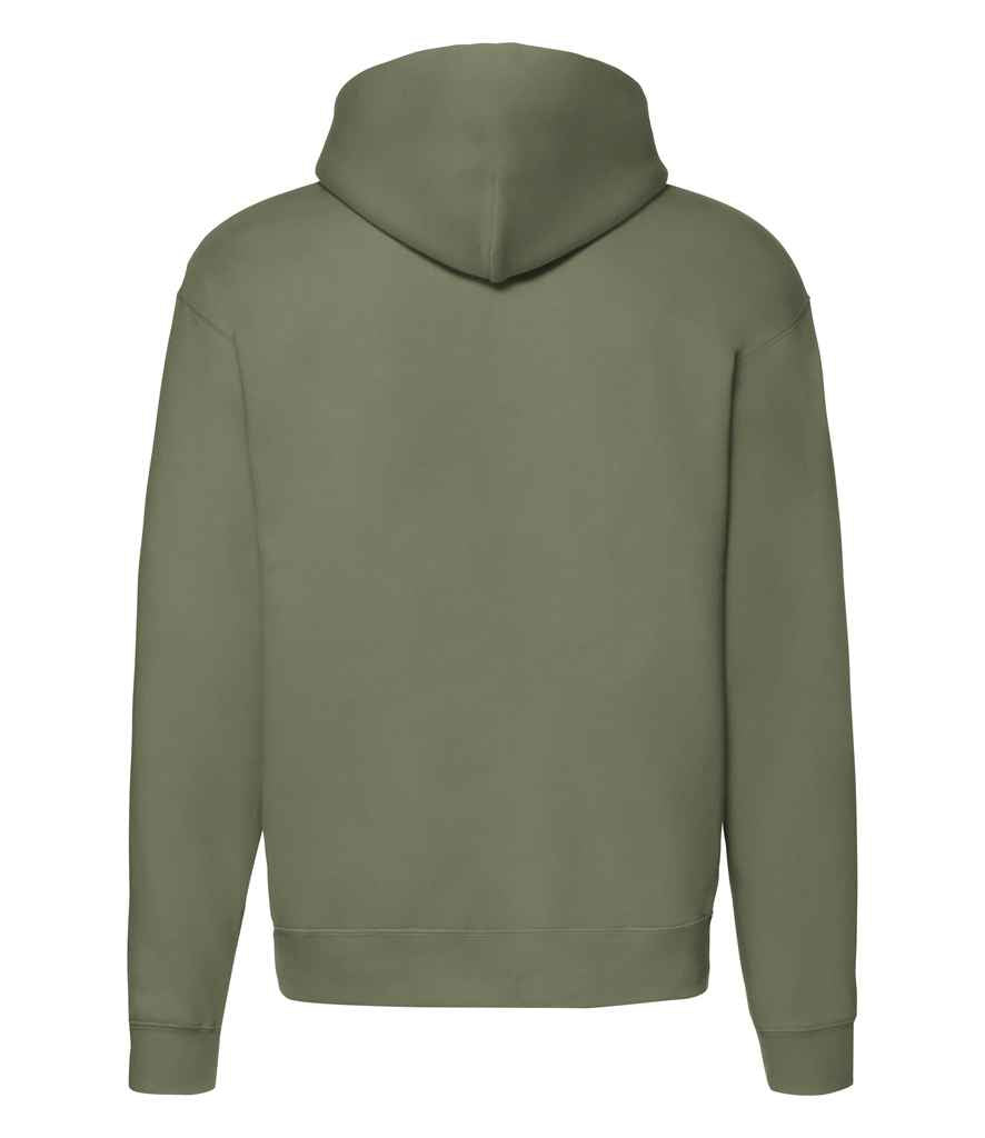 Fruit of the Loom Premium Zip Hooded Sweatshirt - Classic Olive (SSE16)