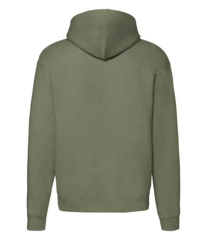 Fruit of the Loom Premium Zip Hooded Sweatshirt - Classic Olive (SSE16)