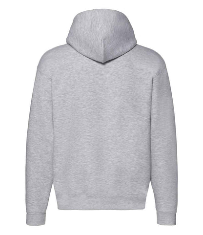 Fruit of the Loom Premium Zip Hooded Sweatshirt - Heather Grey (SSE16)