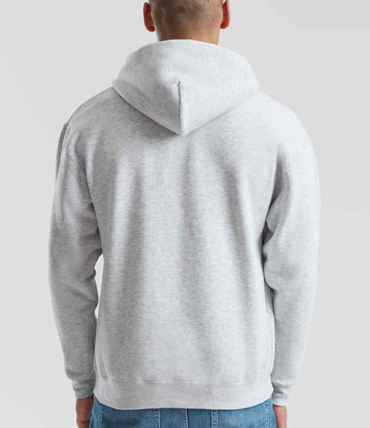 Fruit of the Loom Premium Zip Hooded Sweatshirt - Heather Grey (SSE16)